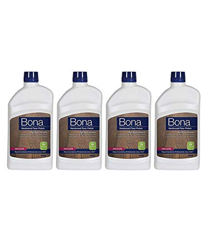 Bona Hardwood Floor Polish - HG, 32oz (Pack of 4) - size: 32 Ounce (Pack of 4)