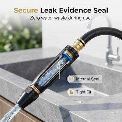 2026 New Heavy Duty Adjustable Twist Hose Nozzle Jet Nozzle, High Pressure Powerful Cleaning Spray Evenly, Jet Nozzle for Outdoor Cleaning, Watering Plants and Car Washing (Style-A) - color: Style-A