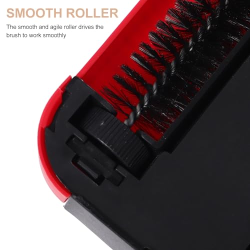 GALPADA Cordless Manual Sweeper with Adjustable Height and Powerful Vacuum for Pet Hair Removal Carpets and Hard Floors Lightweight Floor Sweeper for Home Office and Rugs Cleaning