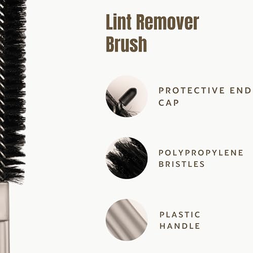 25 Inch (64cm) Flexible Lint Remover Cleaning Coil Brush for Dryers, Radiators, Refrigerators, Baseboards, and Other Special tasks. Coil Grill Brush by KONEX