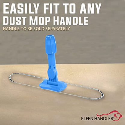 Kleen Handler 18 Inch Commercial Dust Mop Frame (12 Pack) - color: Steel Frame - 18 Inch, size: 12 Pack