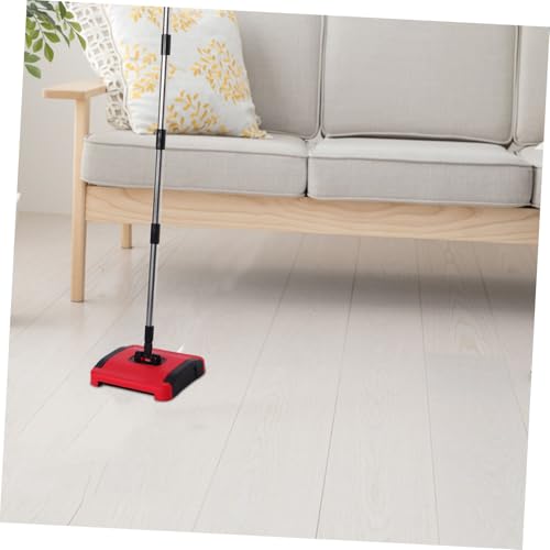 Zerodeko Cordless Handheld Vacuum Cleaner Vacuum for Carpet Hand Push Sweeper Non-Electric Floor Roller Sweeper for Home Pet Hair