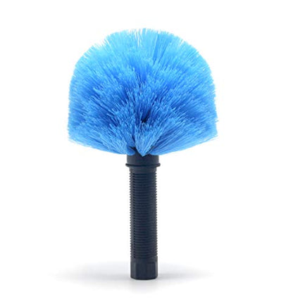 EVERSPROUT Twist-On Cobweb Duster | Hand Packaged to Protect Bristles | Indoor & Outdoor Brush Attachment | Fits Standard Acme Threaded Poles | Brush Head with Handle, No Pole (Medium-Stiff Bristles) - style: Cobweb Duster (Medium-Stiff Bristles)