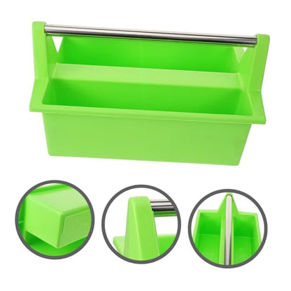 Cleaning Supplies Organizer Handle Plastic Bucket Tool Container for Home