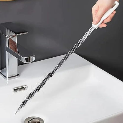 1pc Flexible Drain Cleaning Brush, Household sewer hair catcher, drainage blockage remover, cleaning tool