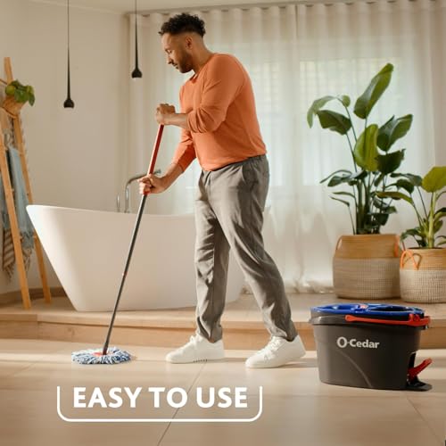 O-Cedar RinseClean Spin Mop Microfiber Refill, 1 CT (Pack of 6) - size: 6-Pack