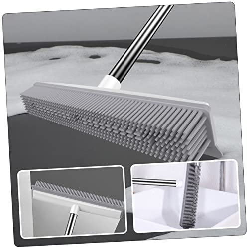 Carpet Rake to Fluff Carpet Pet Hair Remover Brush Dual Use Cleaning Brush