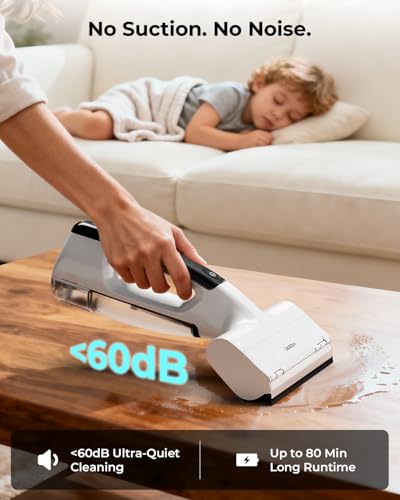 HIZERO H100 Cordless Handheld Spot Cleaner for Counters, Glass, Desks & Windows, Helps Leave a Streak-Free Finish