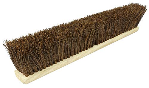 Weiler 42022 18" Block Size, Palmyra Fill, Garage Brush With Wet Or Dry Sweeping - size: 18" Brush, style: Palmyra