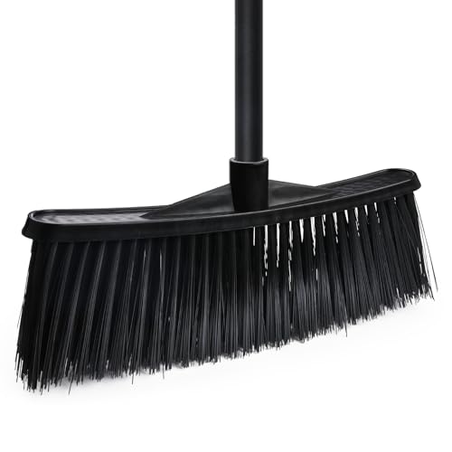 Outdoor Broom for Cleaning Floor - Outside Brooms, Heavy Duty Outdoor Broom for Cleaning Garages, Terraces, and Porches, etc.