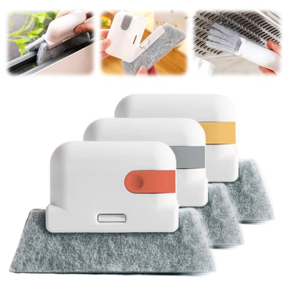 3PCS Magic Window Track Cleaner,2026 New Window Groove Cleaning Brush Tools Set Hand-held Cleaner Brushes Tools for Window lides Gaps,Sliding Door Track (Mix 3 PCS) - color: Mix 3 Pcs