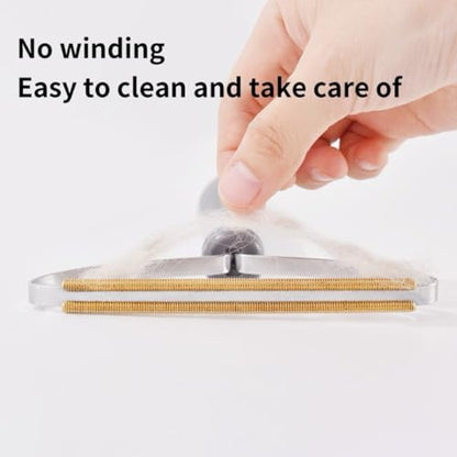 Pet hair remover set, carpet rake for removing pet hair, carpet scraper, three different sizes for carpets, sofas, cars and clothes