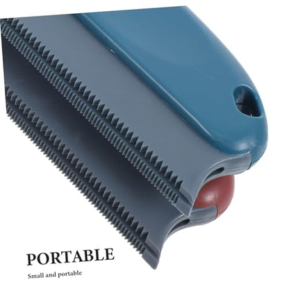 2pcs Tool for Furniture and Carpets Portable Carpet Scraper and Rake for Effortless Lint and Hair Removal from Rugs and Clothing Brick