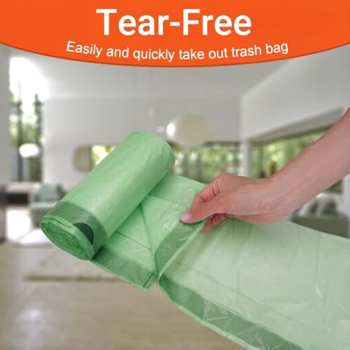 18 Gallon Heavy Duty Compactor Trash Bags with Reinforced Drawstring Garbage Liners 50 Count 1.2 Mil THICK Fit 18 Gallon Compatible with Kitchenaid, Whirpool, GE 15 Inch Compactors Green - color: 18 Gallon Green