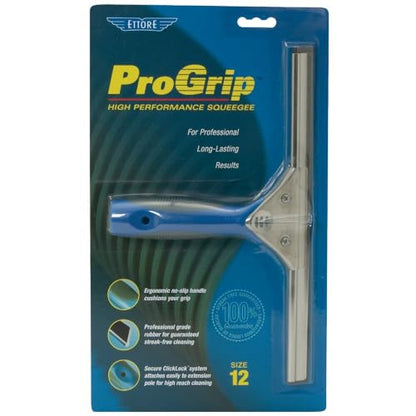 Ettore Pro Grip High Performance Squeegee, 12 Inches (60012)