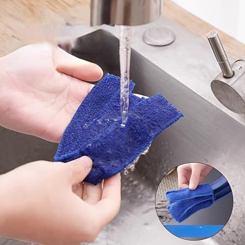 2 Pack Blind Cleaner Duster Tool, Washable Microfiber Window Blinds Brush for Car Air Vent, AC, Shutter, Reusable Cleaning Gadgets for Home Office