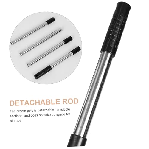 Zerodeko Hand Push Carpet Sweeper Rug Broom Carpet Cleaning Brushes Portable Dust Mop for Home Restaurant