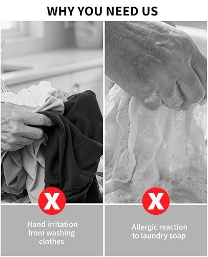 3PCS Dishwashing Cleaning Gloves + 3PCS Wire Dish Rags Set - Long Cuff Reusable Rubber Gloves & Non-Scratch for Kitchen, Cleaning, Gardening - Waterproof, Tear-Resistant