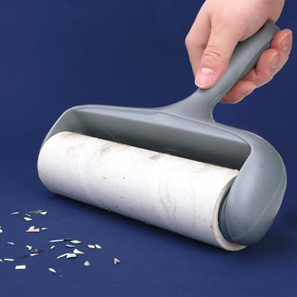 8 inch Large Surface Roller Refills for Scotch-Brite Pet Hair Pickup Extra Sticky Large Lint Roller 60 Sheets per Refill Pack of 5 Total 300 Easy-Tear Adhesive Sheets - size: 8 inch