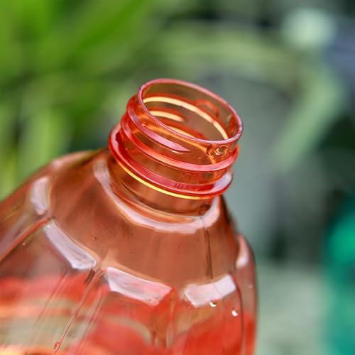 Plastic Plant Spray Bottle, 500ml Adjustable Nozzle Superfine Spray Hair Spray Bottles Garden Sprayer Lawn Sprayer Plant Water House Plant Watering Can for Flowers, Plants (Orange) - color: Orange