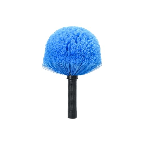 26 Feet High Reach Cobweb Duster with 6-21Ft Extension Pole, Webster Cobweb Duster with Telescopic Aluminum Pole, Spider Web Brush for Outdoor & Indoor Cleaning