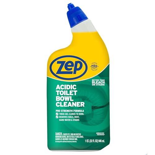 Zep Acidic Toilet Bowl Cleaner, 32 Oz - size: 32 Fl Oz (Pack of 1)