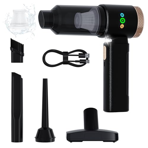 Portable Car Vacuum Cordless 18000PA High Power Handheld Vacuum Cleaner for Car, Mini Cordless Rechargeable Vacuum for Car Interior, Truck, Desktop, Home, Ultimate Car Accessories Tech Gift for Men - size: 18000PA 107