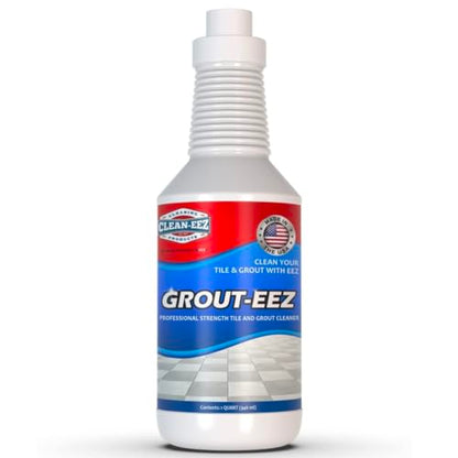 Clean-eez Grout-eez Super Heavy-Duty Grout Cleaner - Powerful Tile and Floor Stain Remover for Bathroom, Kitchen, and More - 32 oz. - style: Single Bottle