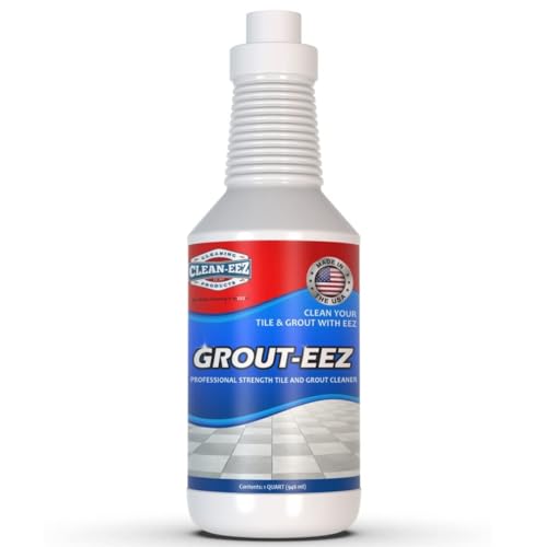 Clean-eez Grout-eez Super Heavy-Duty Grout Cleaner - Powerful Tile and Floor Stain Remover for Bathroom, Kitchen, and More - 32 oz. - style: Single Bottle