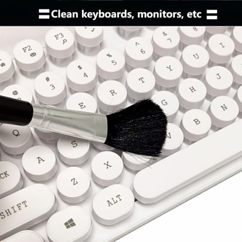 10PCS Digital Cleaning Brush Tool Set, Suitable for dust Removal of Keyboards, laptops, Mobile Phones, etc., Combination - color: Combination