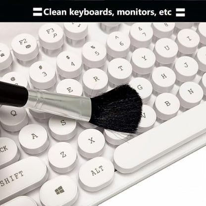 5PCS Digital Cleaning Brush Set, dust Removal Gap Brush, Suitable for laptops and Mobile Phones, Combination - color: Combination