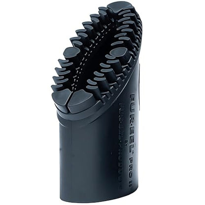 FUR-EEL PRO 2.0 Replacement Brush Head, Single Washable Rubber Refill Fang Handle, Pet Hair Remover Head for 1-1/4, 1-3/8 & 1-1/2 in Compatible Kits - color: Pro2.0 Refill X 1