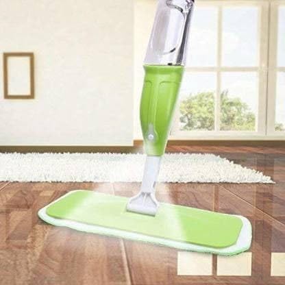 Spray Mop Wooden Floor with Reusable Microfiber Pads 360 Degree Handle Quick and Easy Stainless Steel Home Clean Tools Removable Washable Pad
