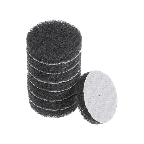 HARFINGTON 8pcs Drill Power Brush 2 inch Tile Scrubber Scouring Pads 800-1000 Grit for Bathroom Kitchen Household Cleaning - color: Grey, size: 800-1000 Grit