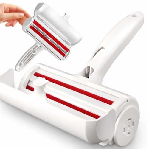 Reusable Pet Hair Remover Roller for Dog and Cat Hair – Lint Remover Brush for Couch, Carpet, Furniture and Car Seats