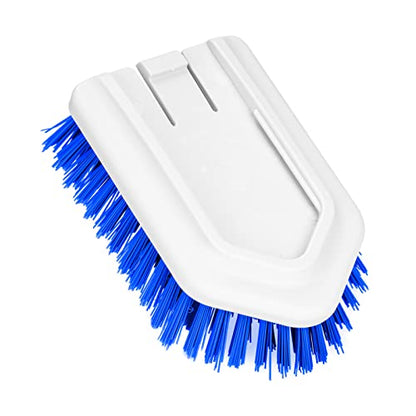 Lalafancy Cleaning Brush Head Tub and Tile Scrubber Stiff Bristles Brush Replacement Refill for Bathroom Bathtub Shower Cleaning Fit Lalafancy Scrub Brush - color: Blue, size: Stiff Bristles Brush
