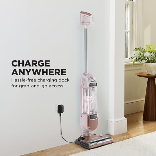 Shark Freestyle Max Cordless Upright Vacuum, Multi-Surface Cleaning, Lightweight, Easy Maintenace, with Large Dust Cup and 2-Speed Brushroll, LED Headlights, Stone, SV2002HST - color: Stone