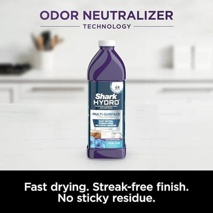 Shark HydroDuo with Dirt-Reveal Technology, Cordless, Everyday Hard Floor Cleaning System, Wet & Dry Debris Pickup, Mops & Scrubs All at Once, Hardwood, Tile, Laminate & Stone, WW200 (Renewed)