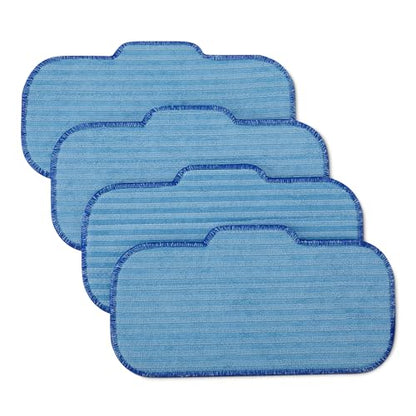 Amazon Basics Washable Steam Mop Replacement Pads for All Hard Floors, 4-Pack - style: Replacement Pad