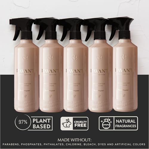 L'AVANT Collective Luxury Multipurpose Surface Cleaner | All Purpose Cleaning Spray, Plant-Based & Non-Toxic, EPA Safer Choice, Refillable Glass Bottle | 16 Fl Oz | Blushed Bergamot - size: 16 Fl Oz (Pack of 1)