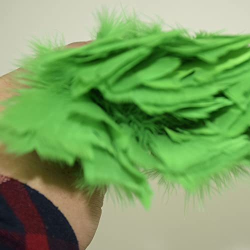 1pc Fashion Turkey Feather Duster with Black Reusable Plastic Handle Cleaning Tool White 35cm Durable and Useful