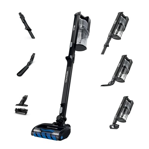 Shark Vertex Pro Cordless Stick Vaccum | Lightweight 2-in-1 Vacuum with Removeable Handheld, DuoClean Powerfins, HEPA, IQ Display & Self Cleaning Brushroll | 120-Min Runtime | Black/Silver | IZ682H - style: Vertex FlexPro w/ PowerDisplay(120 min)