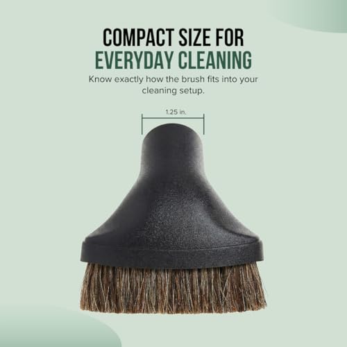 Selgo Universal Vacuum Cleaner Dusting Brush with Horse Hair Bristles, Fits All Cen-Tec Models, Black (Cen-Tec Dust Brush), Pack of 10 - size: Cen-Tec Dust Brush