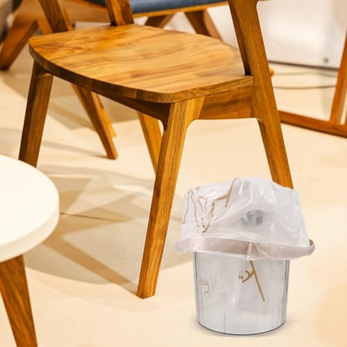 DOITOOL 60pcs Thick Drawstring Trash Bags Large Capacity Kitchen Garbage Bags Heavy-duty for Home and Bathroom Use