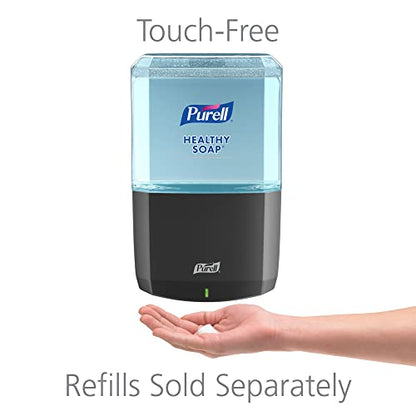 PURELL ES6 Automatic Wall-Mounted Hand Soap Dispenser, Graphite, Compatible with 1200 mL PURELL HEALTHY SOAP Refills (Pack of 1) - 6434-01 - Manufactured by GOJO, Inc.