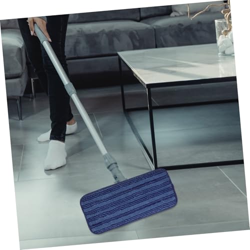 Beavorty Reusable Microfiber Mop Pads for Flat Mop Replacement Heads Versatile Washable Pads for Multi Surface Cleaning Dual Functionality for Wet Dry Use