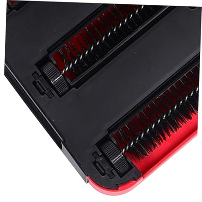KICHOUSE Lightweight Manual Carpet Sweeper with Height Non-Electric Handheld Vacuum for Efficient Pet Hair Removal Carpets and Floors