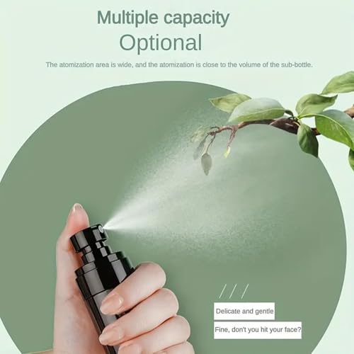 1pc Refillable Spray Bottles – 30ml Ultra Fine Mist Continuous Water Mister for Hairstyling, Cleaning, Plants & Skin Care, Portable Travel Liquid Containers, Easy to Clean