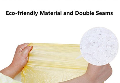5 Gallons Drawstring Trash Bag, Colorful Small Waste Basket Bags Strong Kitchen Garbage Bag Rubbish Bags for Home Kitchen Bathroom Office 4 Rolls Totally 60PCS (Colorful)