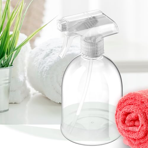 Bar5F Fine Mist Spray Bottle 16-Ounce Essential Oils, Gardening, Mild Cleaning Solutions, Pets, Plants, Cooking, Water Spray Bottle, Salon Hair Misting (2)